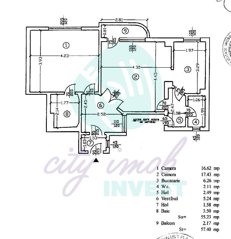 Apartament 2 camere, Calea Dorobanti - Poză 2