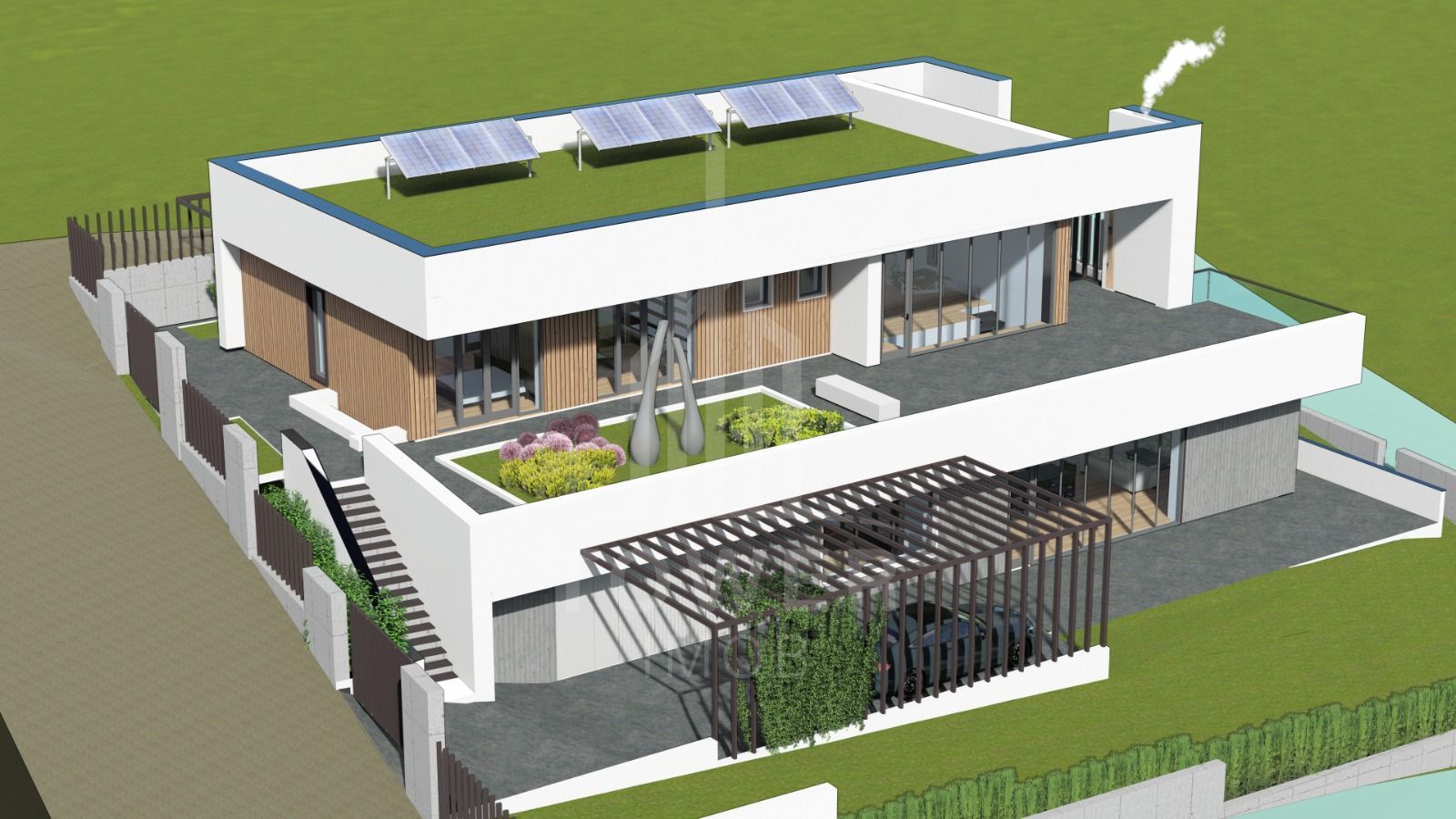 Teren INTRAVILAN CU PROIECT de vânzare | Sura Mare - Poză 3