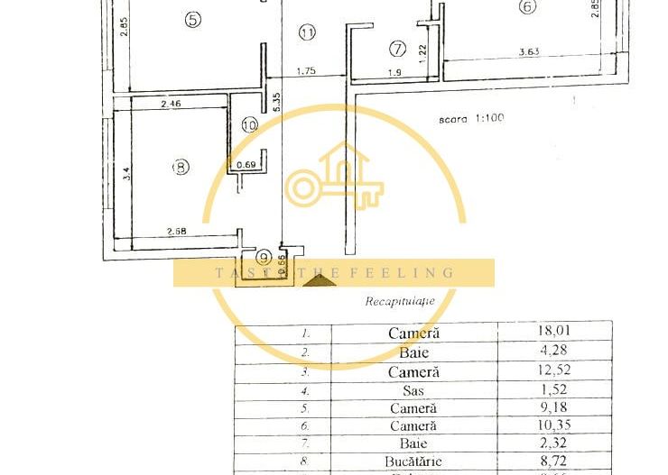 Apartament 4 Camere/Decomandat/84mp! Nicolina 1! - Poză 9