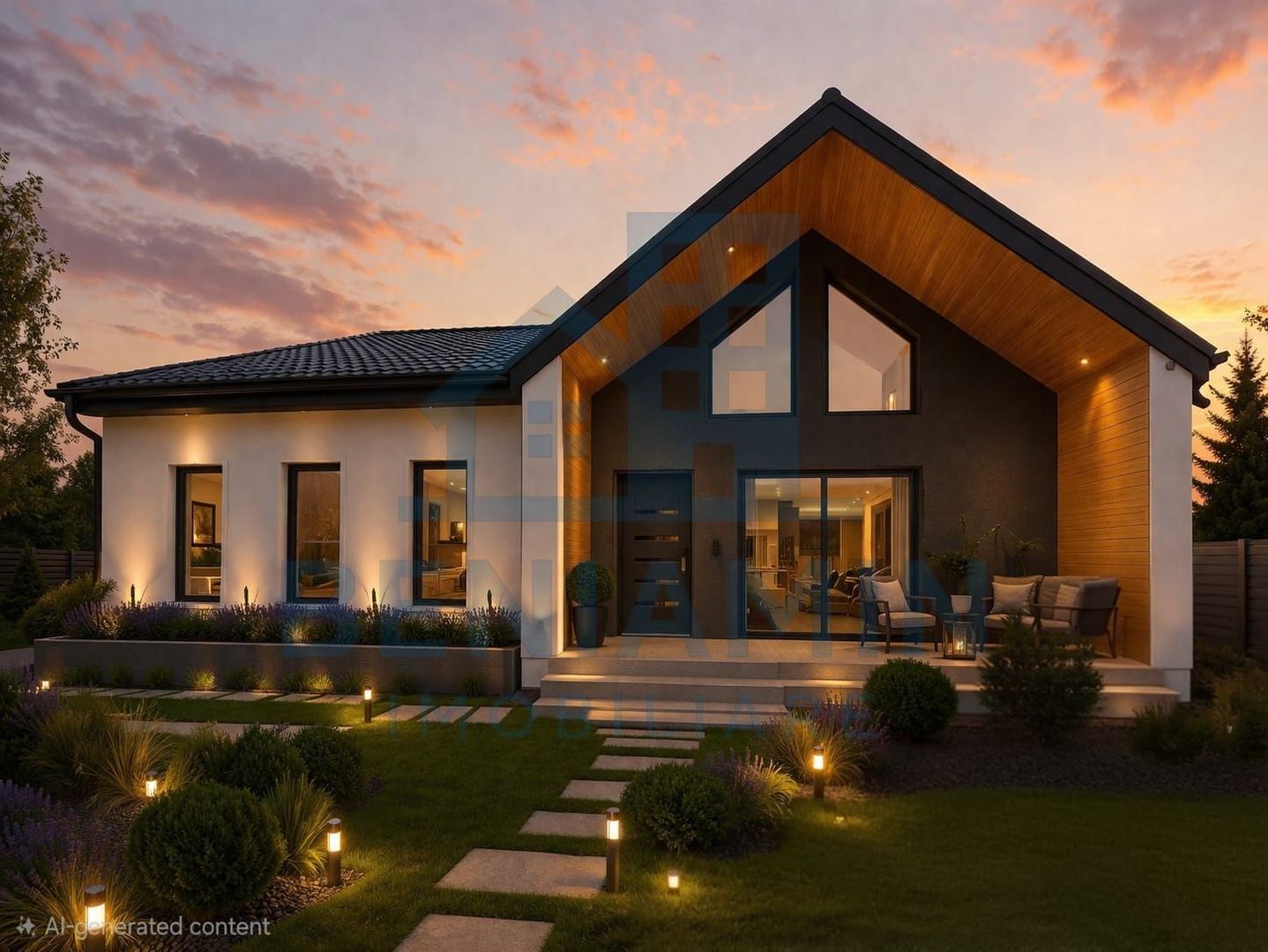 Casa-4 camere-170mp utili-723mp teren-Utilitati-Sanpetru-Harmanului - Poză 1