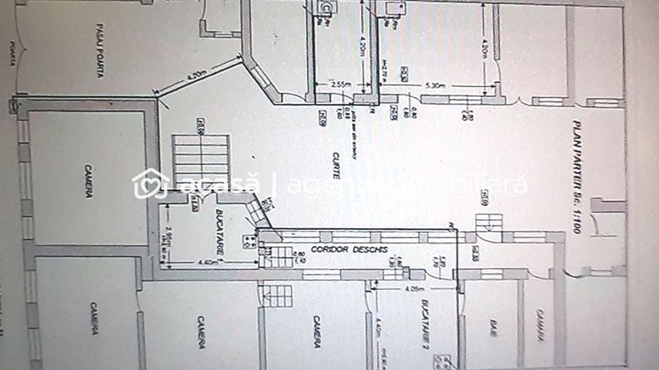 Proiect de clinică sau birouri în centru – casă cu demisol, de renovat - Poză 4