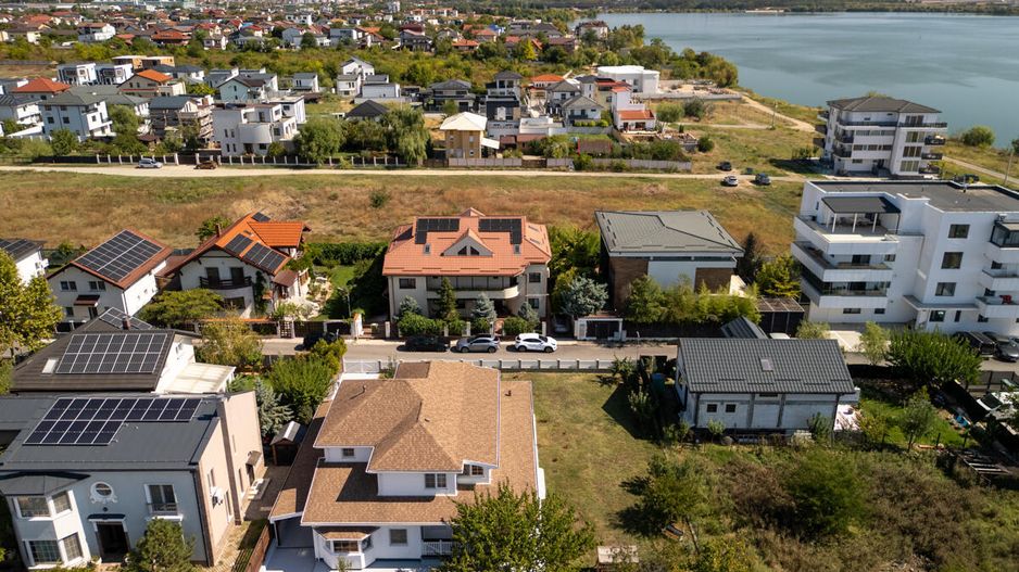 Pantelimon - Lebada, Vila Americana 301 mp, vedere la lac, creditabila - Poză 60
