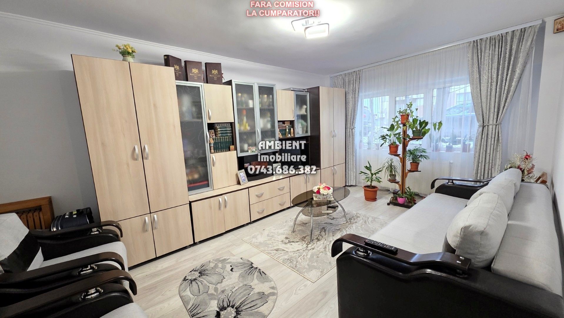 Apartament cu 2 camere, parter, mobilat și utilat, VASLUI - zona CRUCEA GĂRII; - Poză 2