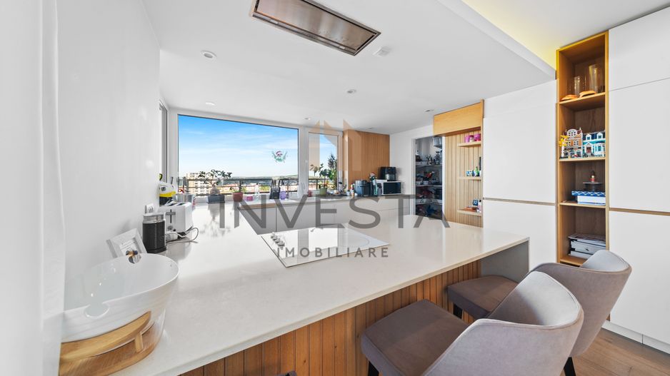 Penthouse premium, 206 mp utili +220 mp terase! Finisaje Lux! - Poză 5