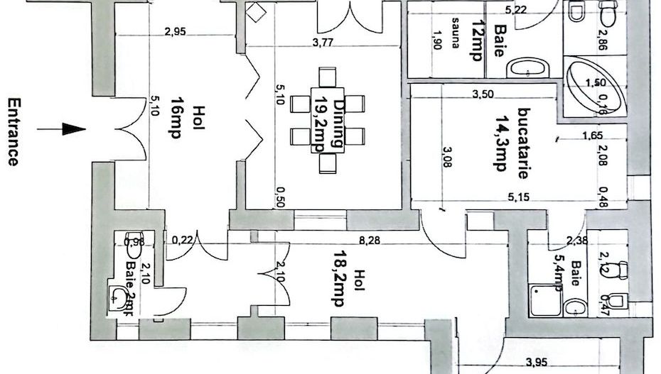 Apartament in clădire istorică P-ta Plevnei cu vedere parc - Poză 9