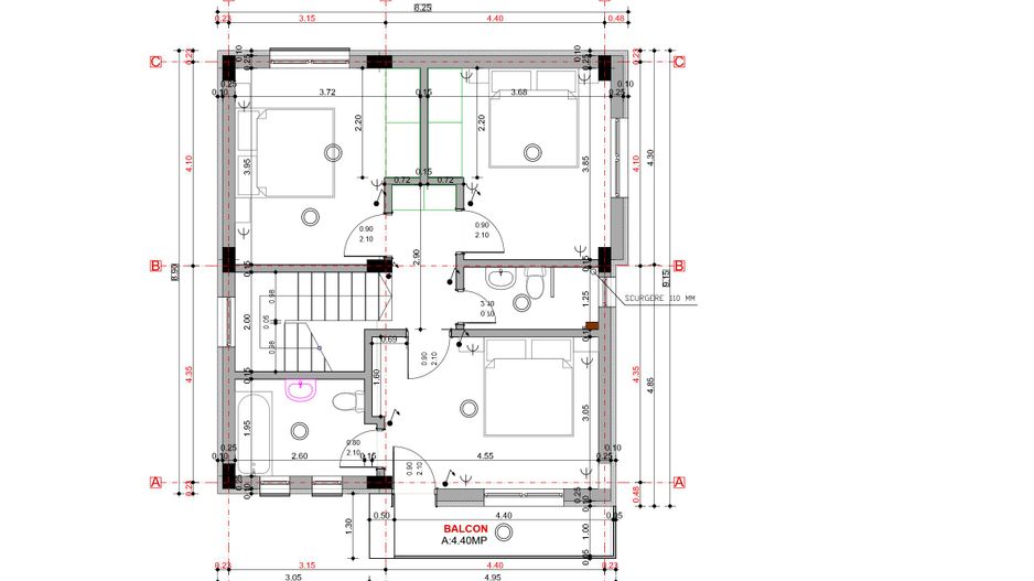 Vila moderna P+1, 150m2 si 320 curte cu POMPA DE CALDURA - Poză 4