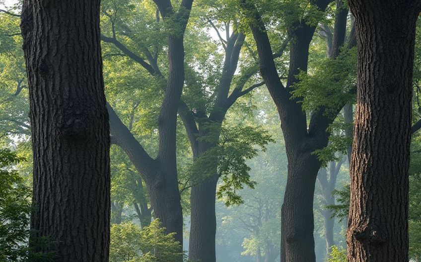 143 ha pădure de stejar, Brasov – maturitate forestieră optimă - Poză 3