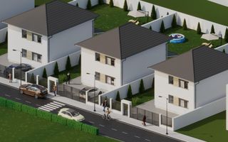 Casă individuală | 4 camere, 3 băi | teren 476mp |Șura Mică (zonă Sala de Sport) - Poză 6