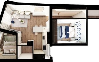 3 camere Buzesti-  Pta-Victoriei - Schiță 6