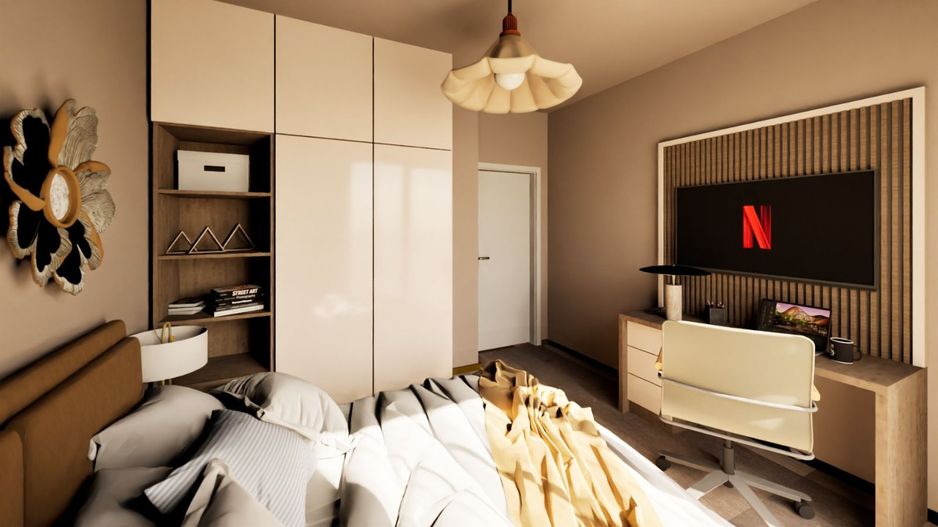 Casa individuala, 4 camere, Gradina si 2 parcari - Poză 8