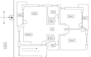 Apartament spațios 3 camere, 117 mp, 2 parcări – Buna Ziua - Poză 1
