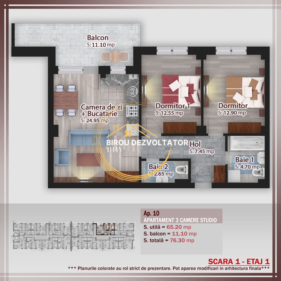 FIRST ONE CALITEI - Schiță 5