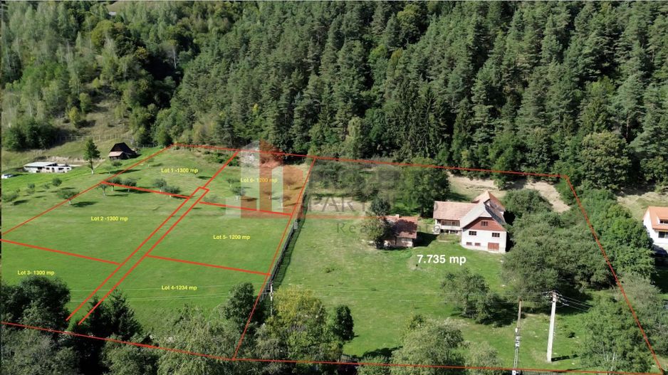 Teren Moieciu 1200 mp - Oportunitate de investitie - Poză 1