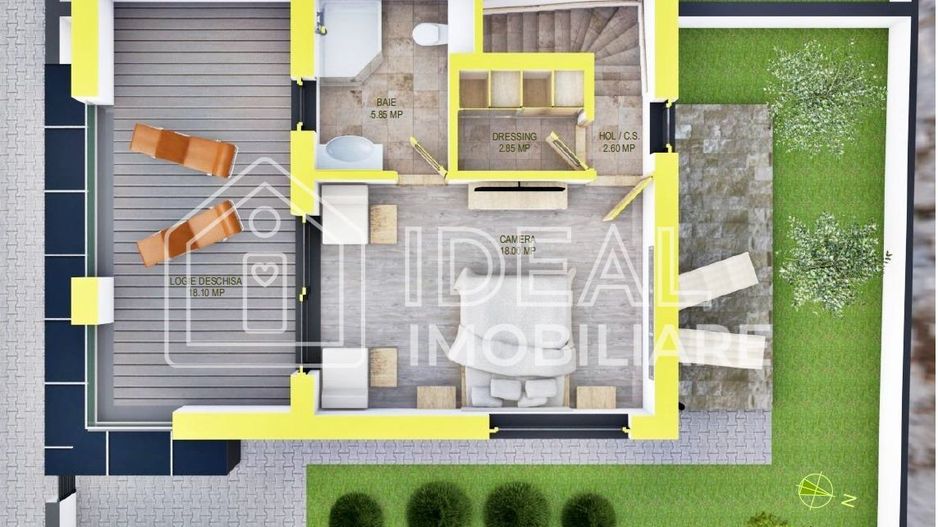 Casă modernă cu cu 4 camere si gradina, în Selimbar - Poză 2