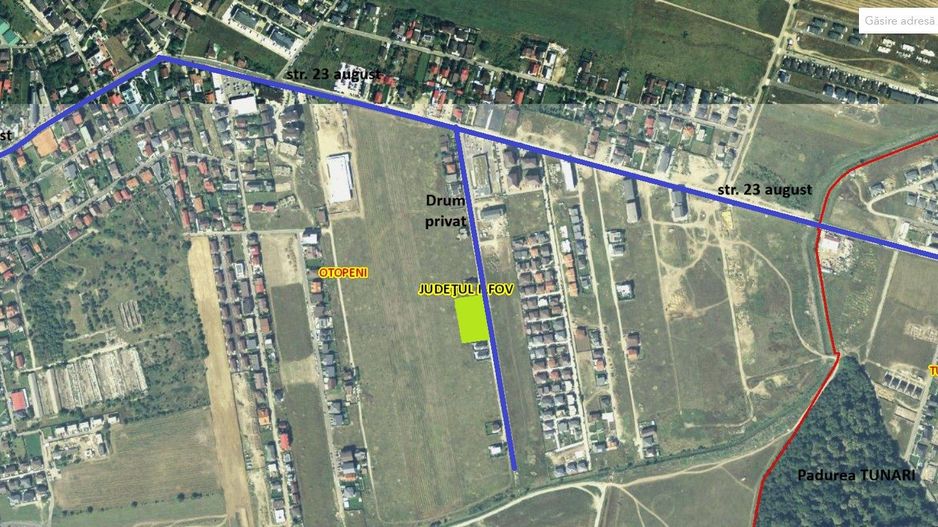 Teren 23 august intravilan 3000m2, 92ml deschidere cu autorizatie - Poză 3