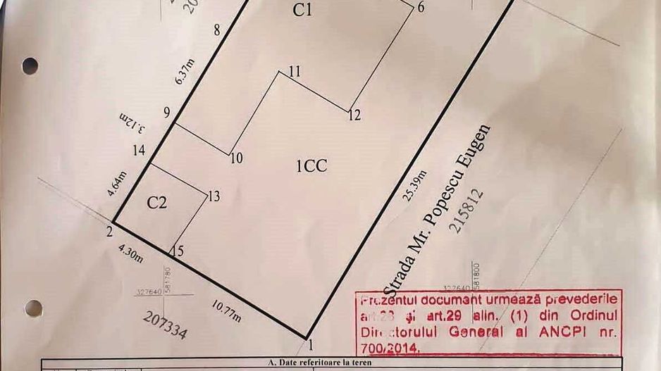 OPORTUNITATE - PROPRIETAR - casa si teren str. Orsova nr 125, sector 6 - Poză 4