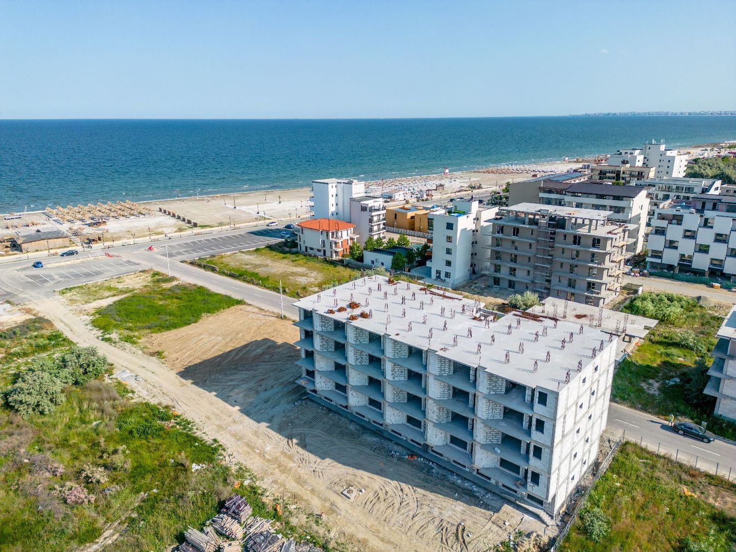 Ag. Eu. vinde aP. 2 Cam  38 mp  Parter/8   finalizare 2024 feb.  Mamaia Nord - Poză 2