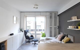 Garsonieră modernă Grivița | 39 mp | Mobilată complet | 600 € - Poză 1