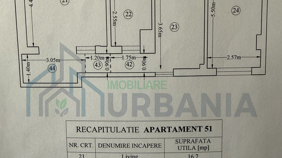 Apartament 2 camere decomandat în Evergreen Towers, Tătărași, Iași - Poză 11