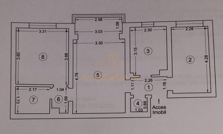 Tomis I - apartament 3 camere zona excelenta potrivit pentru familia ta! - Poză 3