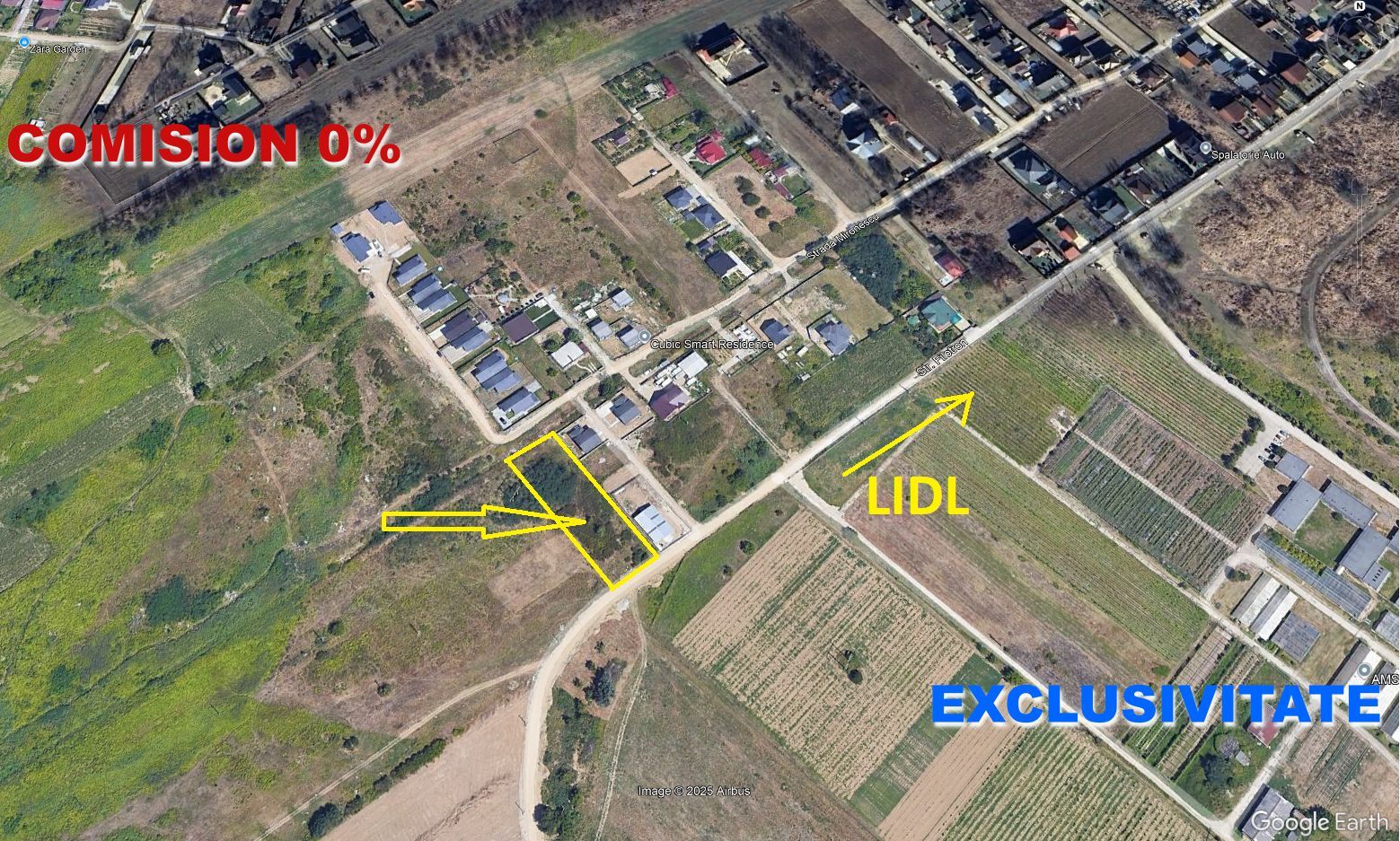 AZURA Imobiliare - Teren Stefanesti LIDL (Fitotron-Zavoi) - Poză 1