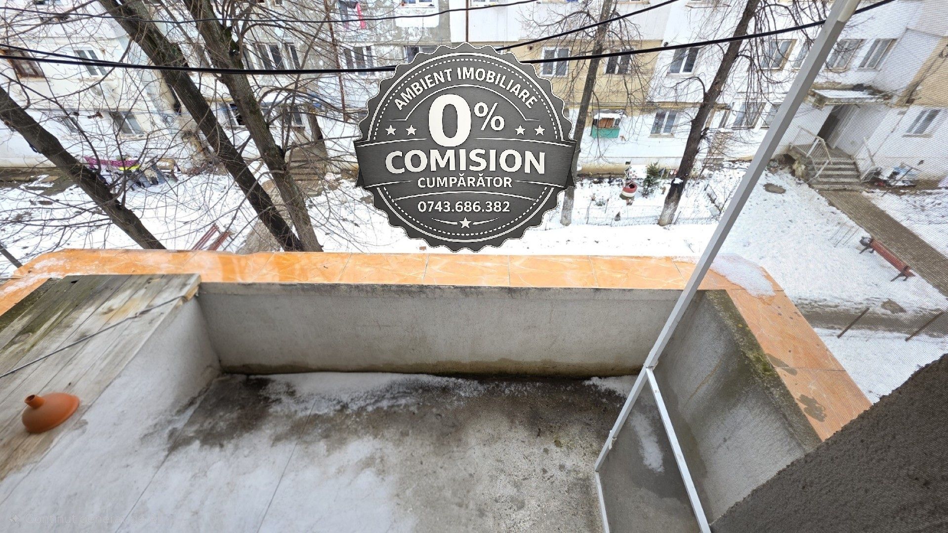 Apartament cu 2 camere, etaj 3, VASLUI zona COPOU - Alecsandri; - Poză 11