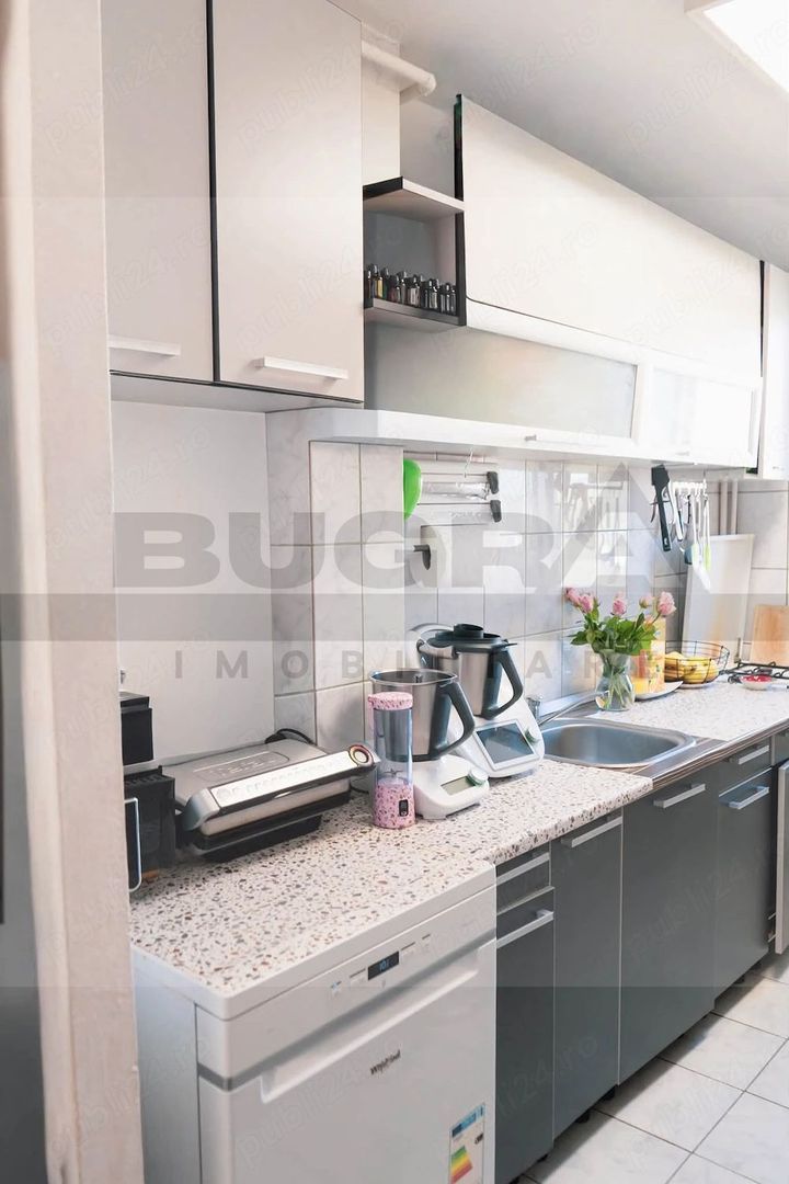 Apartament 2 camere, 39 mp, etaj intermediar, zona Piata Hermes - Poză 3