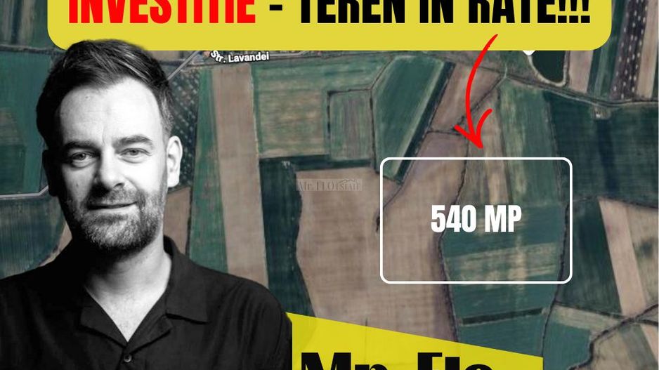 Teren de duplex Bucovat - Optiune de luat in RATE - COMISION 0 - Poză 1