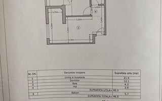 Apartament 2 camere, metrou Dimitrie Leonida, Bd Metalurgiei - Schiță 12