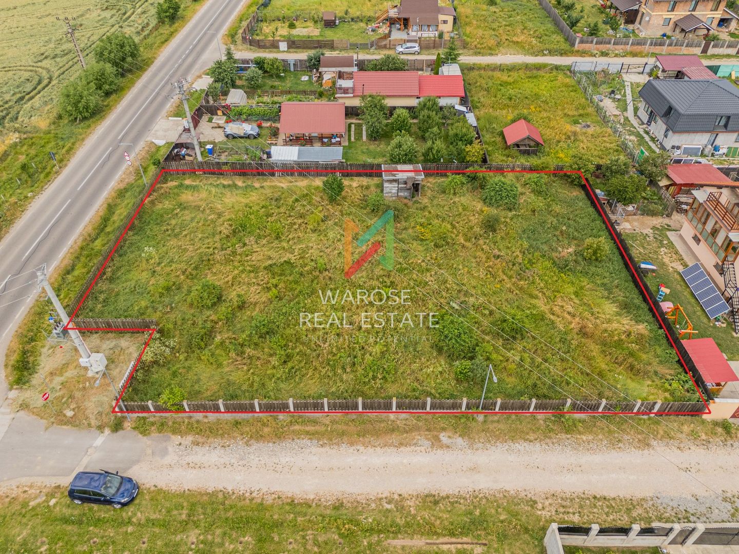 Teren intravilan | Satu Nou | Halchiu | Curent Gaz Apa - Poză 1