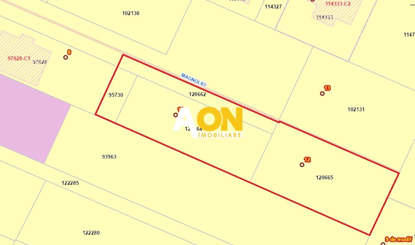 Teren intravilan, 943 mp, deschidere 34 mp, langa case, zona Cetate - Poză 2