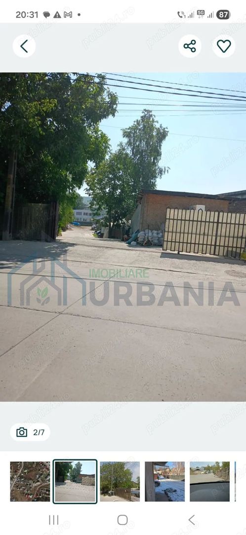 De vanzare teren Bucium soseaua Barnova nr 9A - Poză 1