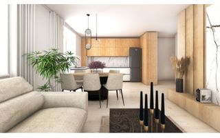 Apartament 2 camere, finisat la cheie, cu balcon - Poză 3