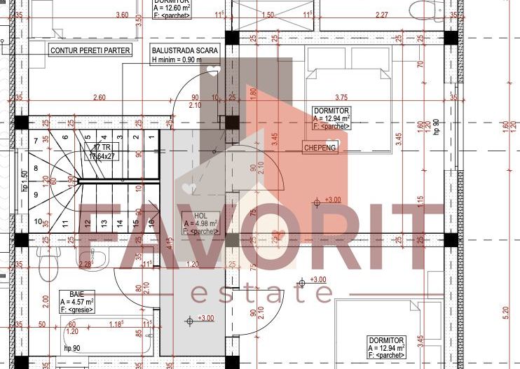 Duplex despartit prin camera tehnica. Carport. Pozitie excelenta - Poză 7