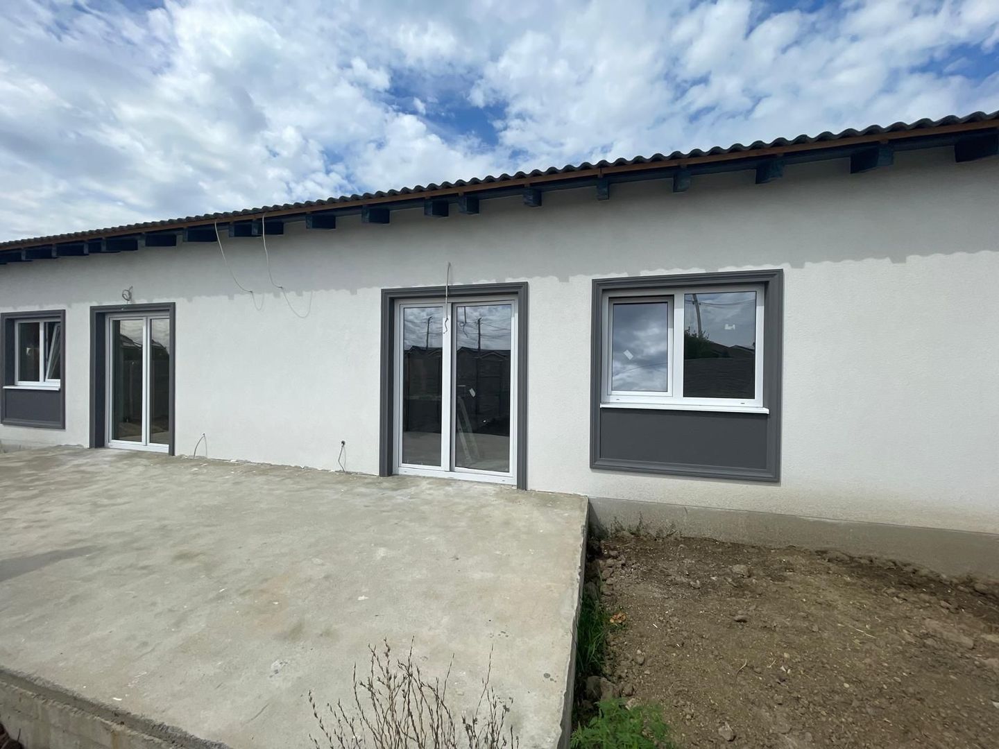 Duplex - 3 camere - ST280mp - toate utilitatile - Mosnita Veche - Poză 1