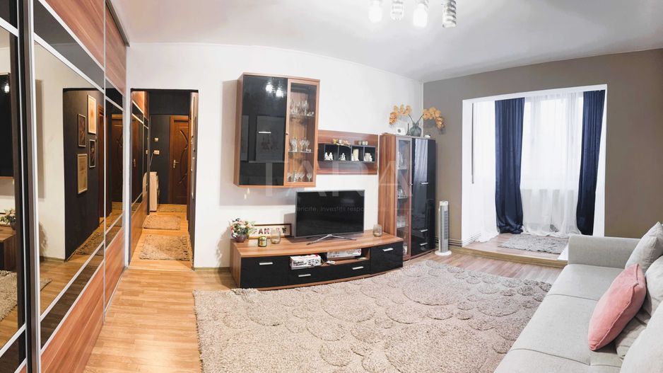 Mutare imediată! 3 camere mobilat, 2 parcări, Mănăștur. - Poză 3