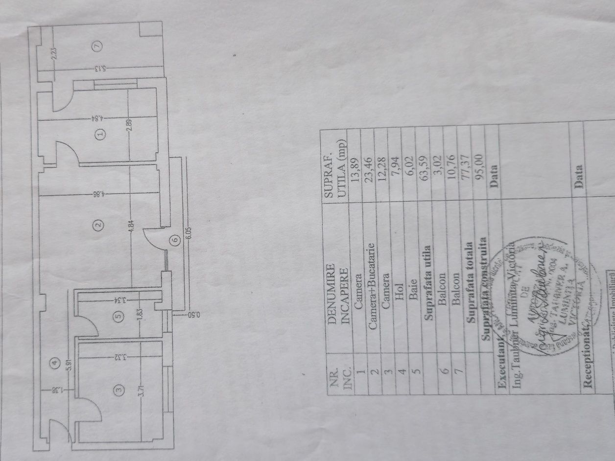 Închiriez apartament 3 camere – zonă Calea Călărași – bloc nou, terasă - Poză 8