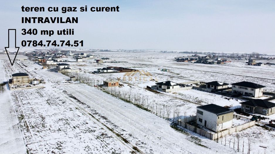 Teren constructie casa | 340 mp | comuna Berceni - Poză 3