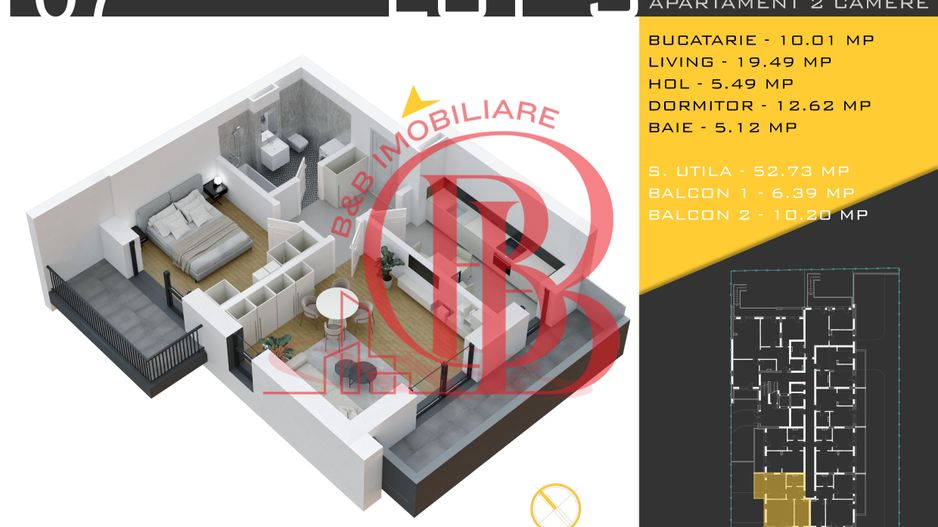 2 camere decomandat Titan Pallady  Metrou Nicolae Teclu - Schiță 2