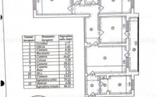 Apartament 4 camere I Drumul Taberei - Schiță 7