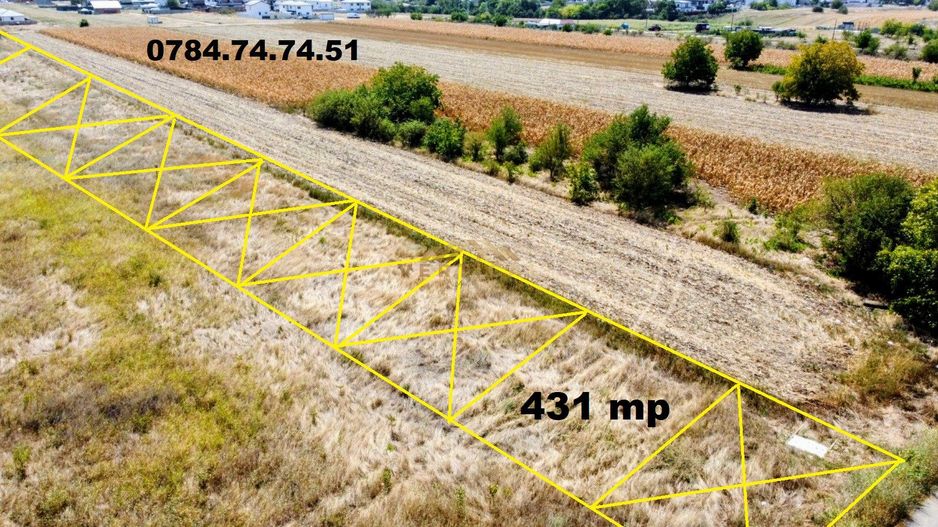 Teren in zona de intrare a comunei Berceni - Poză 2