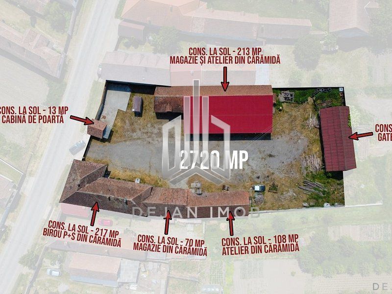 Spațiu de birouri | Teren 2.720 MP | Aita Mare - Poză 1