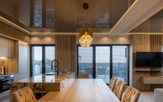 Designer penthouse lux I vedere panoramica oras I terasa jacuzii - Poză 1