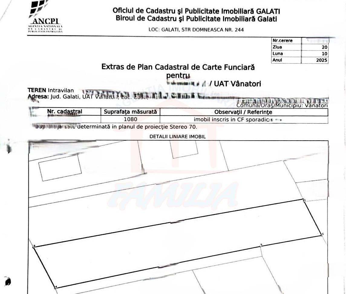 55.000 euro  NEGOCIABIL  1.000 mp, teren intravilan, Sat Costi - Poză 3