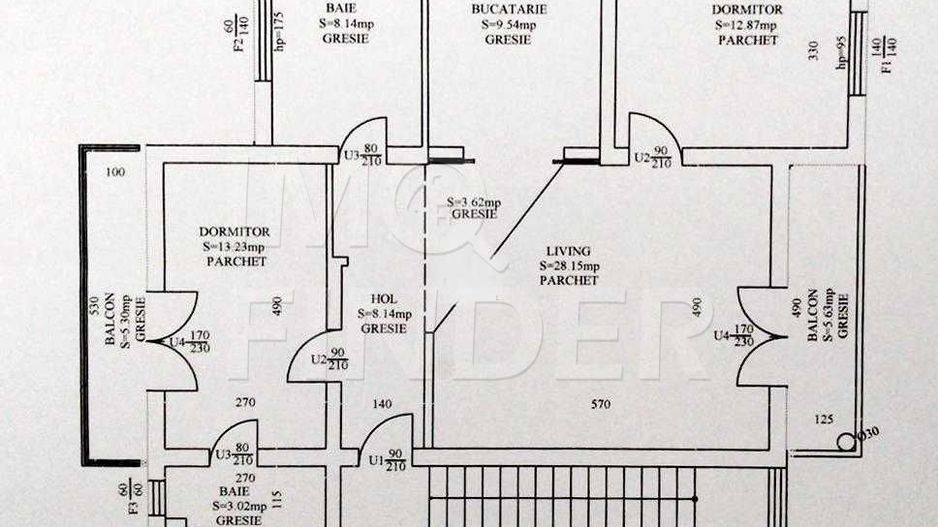 Apartament Spatios et 1,  Buna Ziua, 84 mp - Poză 8
