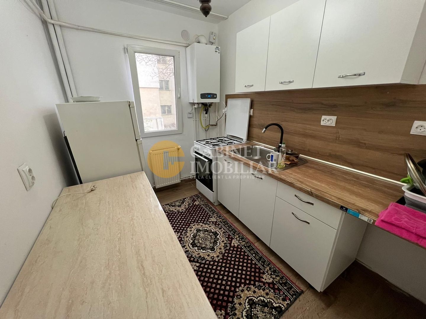 Apartament cu 2 camere - Etaj 2 - Fara Risc - Mobilat/Utilat - Podu Ros - Poză 3