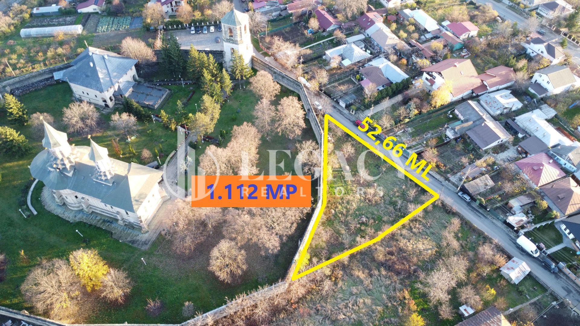 Teren intravilan lângă Mănăstirea Galata – Pret excelent, PUZ în curs - Poză 1