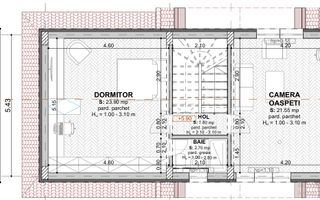 vila 5cam-indiv la calcan-perete propriu/centru Popesti Leordeni - Poză 10