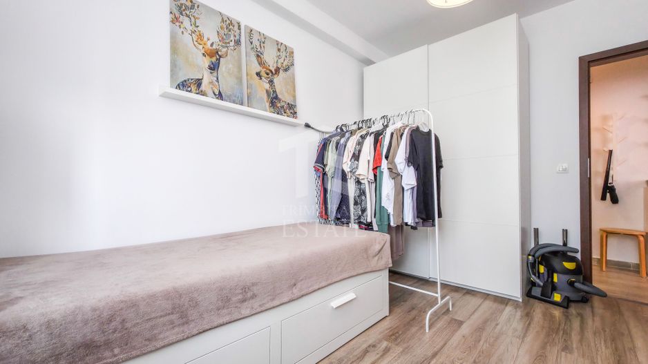 Apartament 2 camere Bragadiru Alunului, mobilat, balcon 15mp, parcare - Poză 4