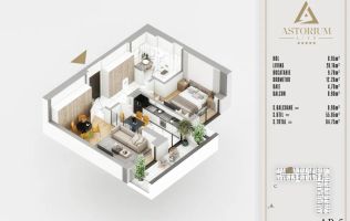 Ap  2 Camere// Izolatie Fonica// Astorium Life /. Comision 0!